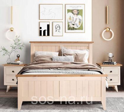 Прикроватная тумба Аледжи 2 ящика