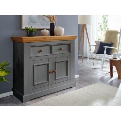 Комод буфета Форест Графит 2 двери и 2 ящика