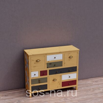 Комод Армо с 12 разными ящиками