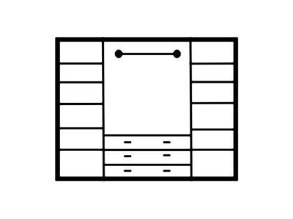 Шкаф распашной "Верона" 4 ств