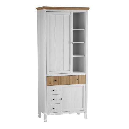 Шкаф для посуды Сканди 1113 (2 глухие двери и ящики)