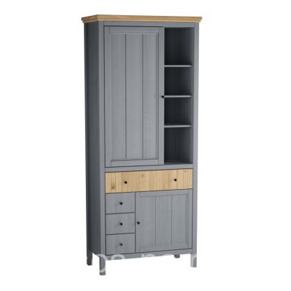 Шкаф для посуды Сканди 1113 (2 глухие двери и ящики)