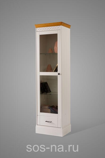 Шкаф Дания книжный 1-ств