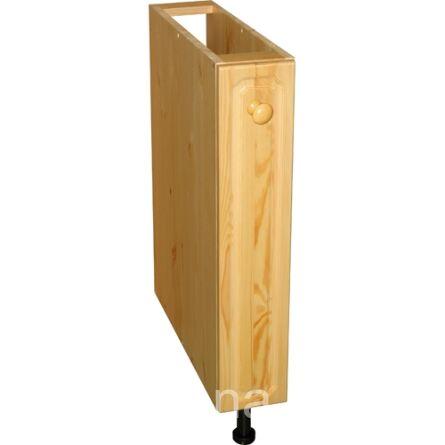 Шкаф-стол кухонный узкий под бутылочницу Анюта