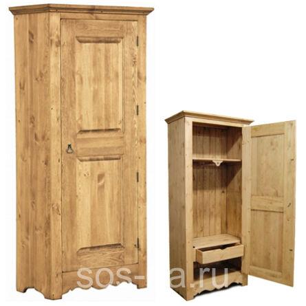 Шкаф для белья ВО194 со штангой