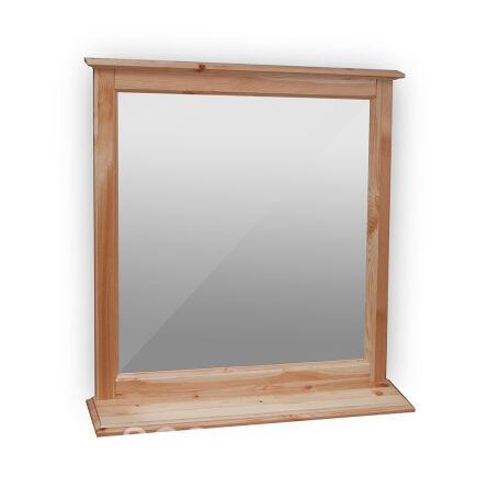 Зеркало большое "Брусно" с полкой