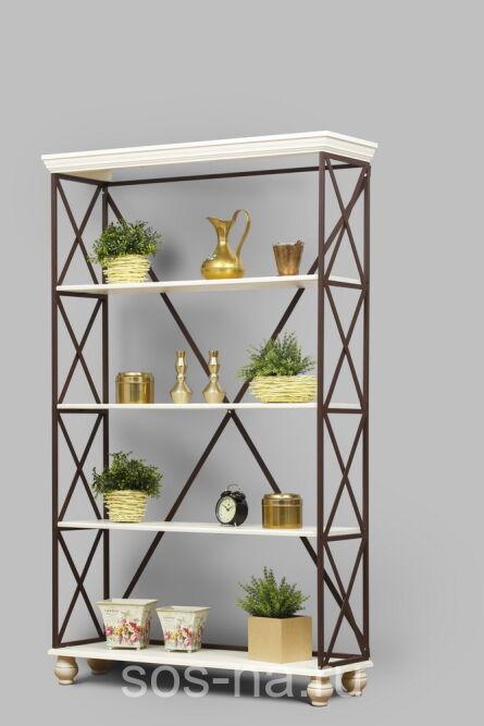 Стеллаж кованый Валенсия 2-47