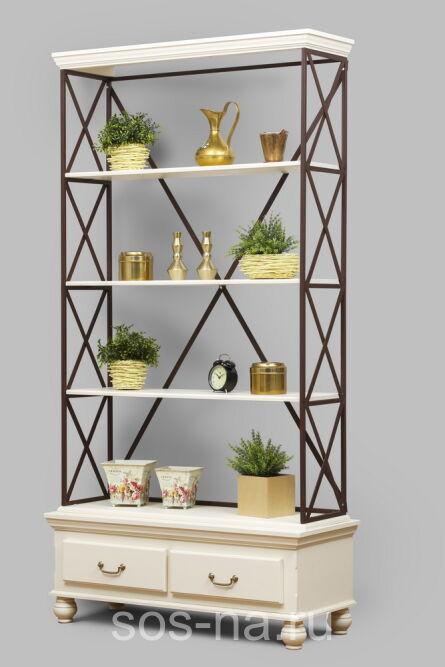 Стеллаж кованый Валенсия 2-48