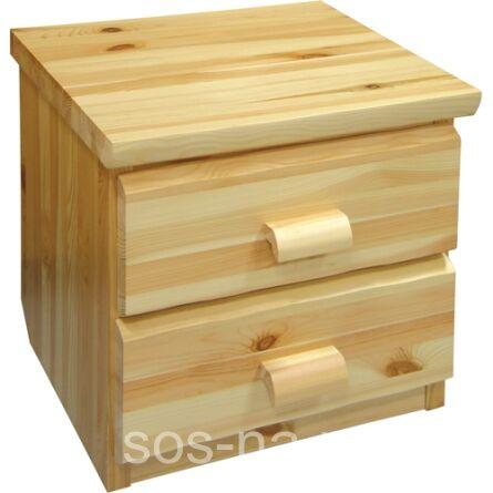 Тумба прикроватная Скандинавия 2ящика