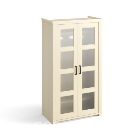 Шкаф "Ярви" 2-створчатый платяной со стеклом