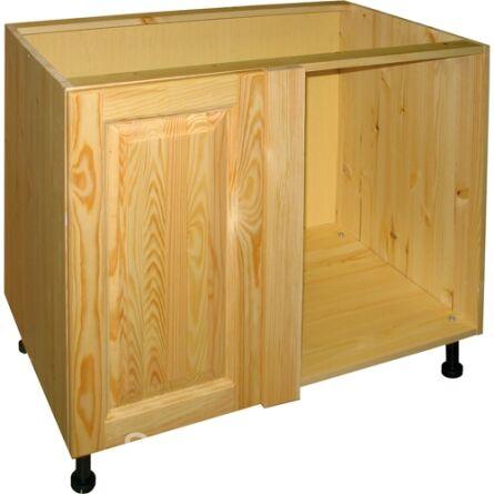 Анюта. Тумба 1000 в угол(1 дверь) без столешницы H-Y-1000