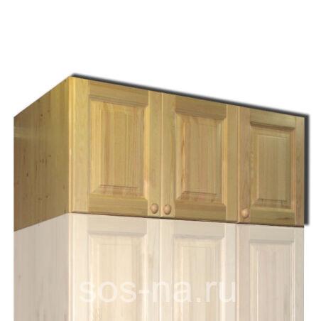 Антресоль 3-дверная к шкафу Оскар