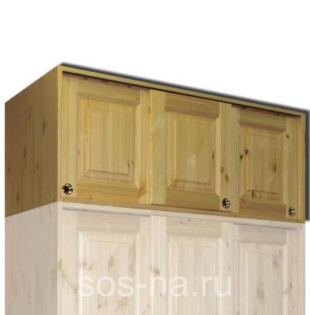 Антресоль 3-дверн. к шкафу-купе Оскар