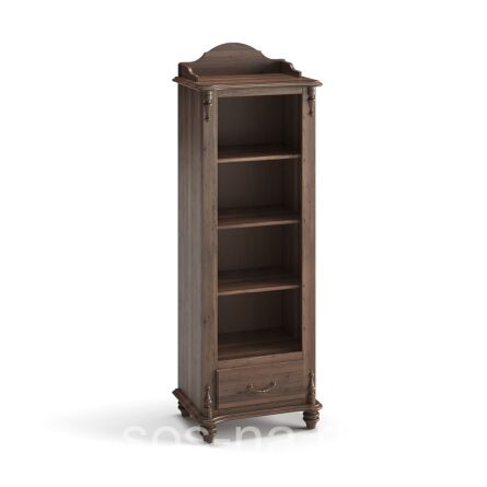 Шкаф-витрина Скандия открытый с 1 ящ