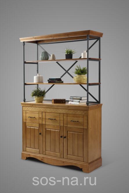 Комод Дания №8+Стеллаж Дания металл №4