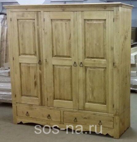 Шкаф для одежды ARFLEUR-3 (3дв+2ящ)