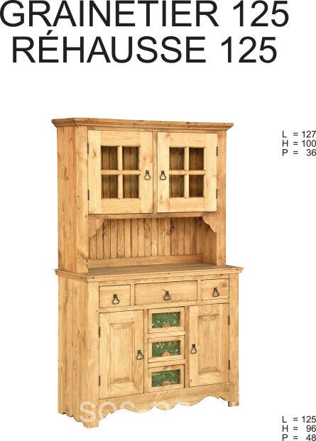Буфет GRAINETIER 125 (2 двери)