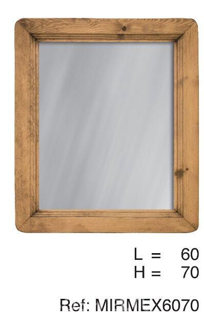 Зеркало MIRMEX 60х70 (вощение)