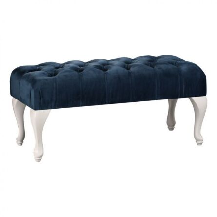 Банкетка "Дорсет" велюр сапфировый