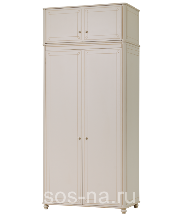 Шкаф Бетти 2-ств №1 с антресолью