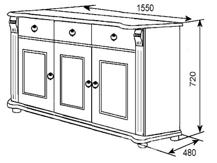 Комод Флоренц 5