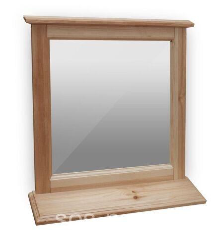 Зеркало для туалетного стола "Брусно" с полкой