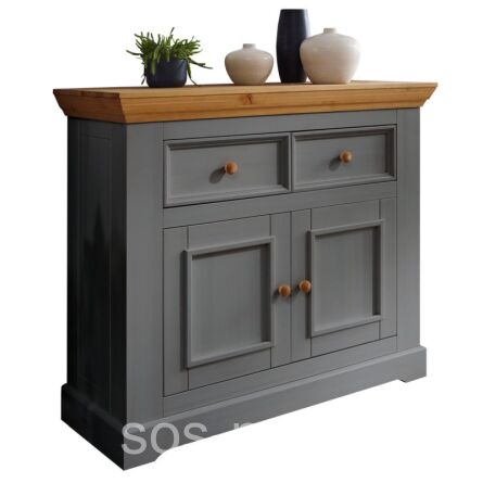 Комод буфета Форест Графит 2 двери и 2 ящика