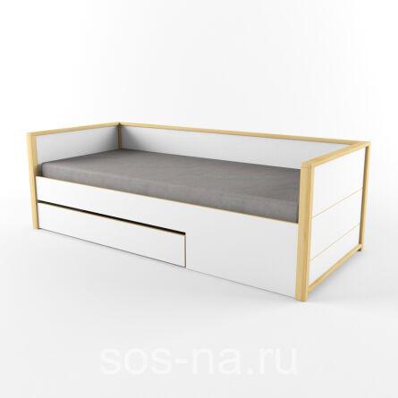 Кровать нижняя с фальшпанелью универсальная Робин Wood Лайт