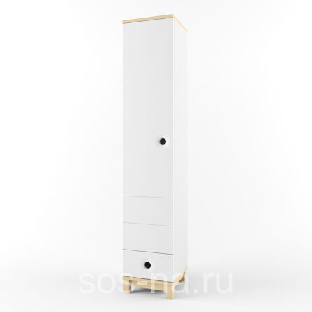 Пенал петли слева Робин Wood Лайт