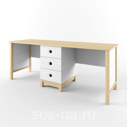 Стол письменный на два рабочих места Робин Wood Лайт