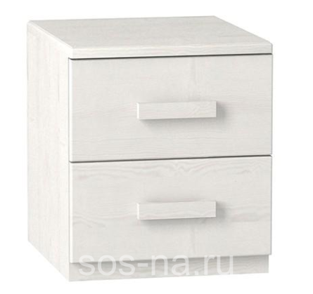 ТУМБА ПРИКРОВАТНАЯ 2 ЯЩИКА Коста Бланка