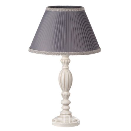 Лампа настольная Севенна выбеленный дуб с серой патиной