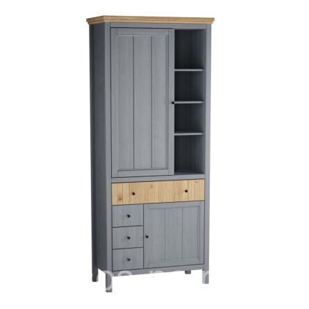 Шкаф для посуды Сканди 1113 (2 глухие двери и ящики)