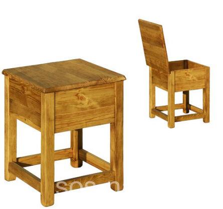 Табурет с ящиком без сердца