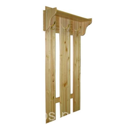 Вешалка с полкой