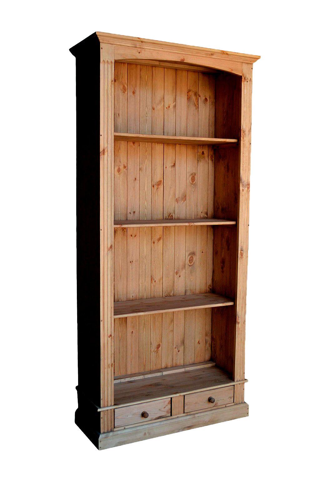 Книжный шкаф из массива сосны Белоруссия ELBIB