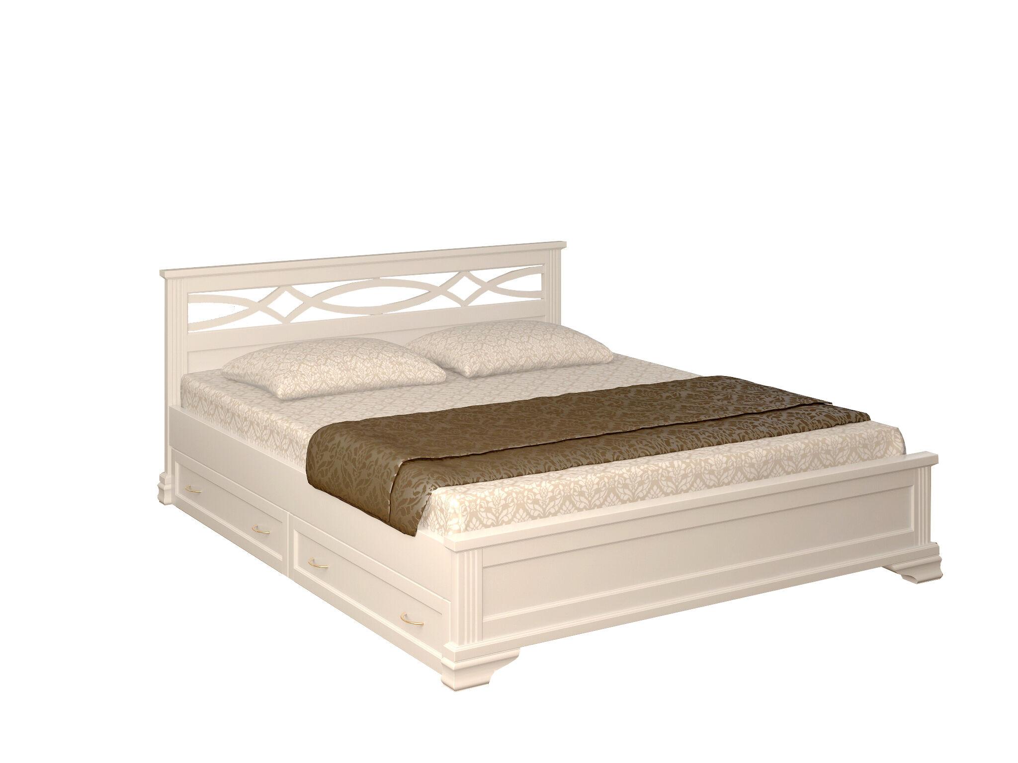 Кровать Лира из массива сосны 1600x200